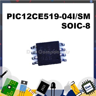 PIC12CE519 Microcontrollers - MCU SOIC-8  3 - 5.5 V -40°C ~ 85°C PIC12CE519-04I/SM  MICROCHIP 9-1-2