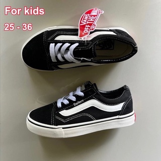 รองเท้าผ้าใบ vans เด็ก sz25-36