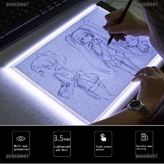 Yzth กล่องไฟ LED ขนาด A5 สามารถปรับได้ สําหรับวาดภาพระบายสี