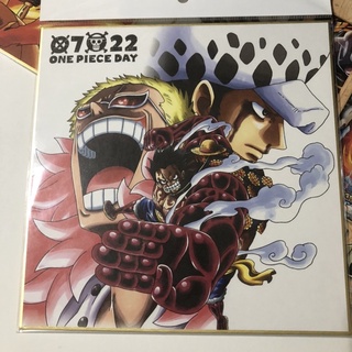 One Piece วันพีช วันพีซ ของ สะสม ชิกิชิ Shikishi ชูเอฉะ ลิขสิทธิ์แท้ SHUEISHA