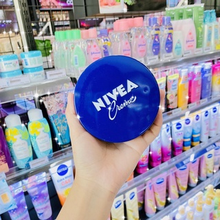 NIVEA CREME.นีเวีย ผลิตภัณฑ์บำรุงผิว ตลับสีน้ำเงิน 150 มล.