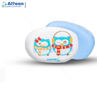 ATTOON ฟองน้ำอาบน้ำเด็ก ฟองน้ำทารก ฟองน้ำธรรมชาติ ทรงรี