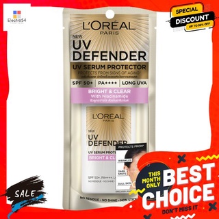 ลอรีอัลยูวีดีเฟนเดอร์ไบรท์เคลียร์50มลผลิตภัณฑ์ดูแลผิวหน้าLOREAL UV DEFENDER BRIGHT CLEAR 50ML