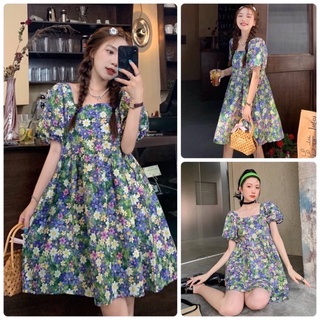 Greenery mini dress ป้าย YPY