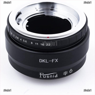 (Juju) เลนส์กล้อง Dkl - Fx Voigtlander Bessamatic Retina Deckel Lens To Fx X - Pro1