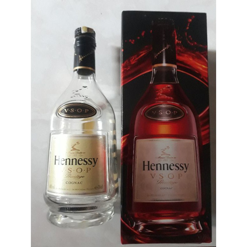 ขวดเปล่า Cognac Hennessy Vsop miras นําเข้า ไม่ซ้ําใคร