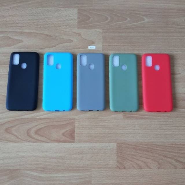 Softcase Samsung Galaxy M30s Candy Slim สีสัน Samsung M307 M307F