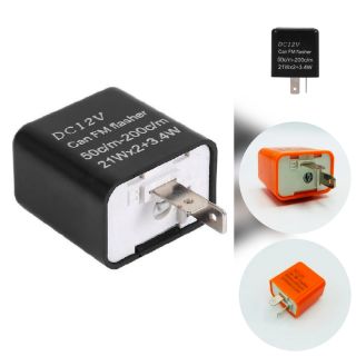 รีเลย์ไฟเลี้ยว ปรับกระพริบเร็ว
รีเลย์ไฟเลี้ยวแต่ง
-DC12V
-ปรับความเร็วได้
-ทนกำลังวัตได้สูง 21wx2 +- 3.4w (1ชิ้น)