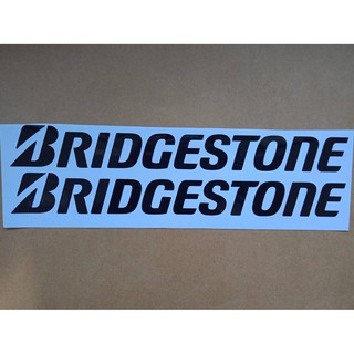 Motorbike Black sticker (Bridgestone)สติกเกอร์สำหรับติดรถมอเตอร์ไซค์หรือรถยนต์