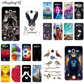 เคสโทรศัพท์มือถือแบบนิ่ม ลายน่ารัก สําหรับ Samsung Galaxy Core 2 Duos G3559 G355 G3556D Core 2 Duos G355H