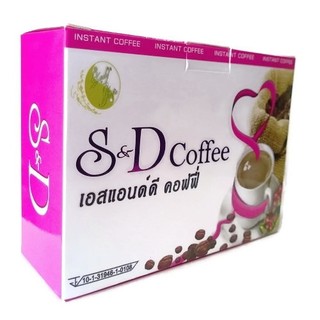 S&amp;D ชุด 1 กล่อง 10 ซอง กาแฟเพื่อสุขภาพและลดน้ำหนัก กาแฟอาราบิก้า 100 %