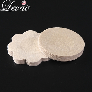 LEVAO 10 Pcs Women Invisible Nipple Tape Chest Stickers Adhesive Nipple Covers Bra