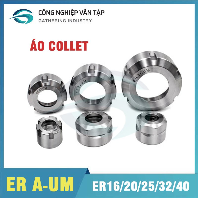 น๊อต Er, collets, หมวกกันน็อค ER11A, ER11-M, ER16-M, ER16A, ER20-M, ER20A, ER25UM, ER32UM, ER40UM