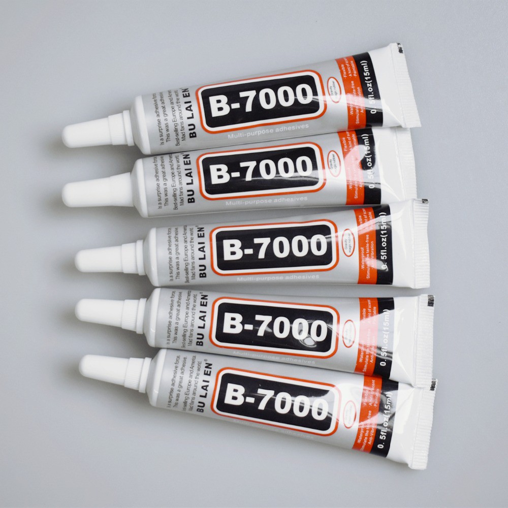 คุณภาพดีที่สุด B7000 กาว 3ml 15ml 50ml 110ml สําหรับซ่อมโทรศัพท์มือถือแก้วเพชรเครื่องประดับ DIY กาว