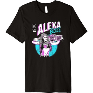 Wwe Alexa Bliss Comic Premium เสื้อยืดลําลอง แขนสั้น ระบายอากาศ สไตล์เกาหลี