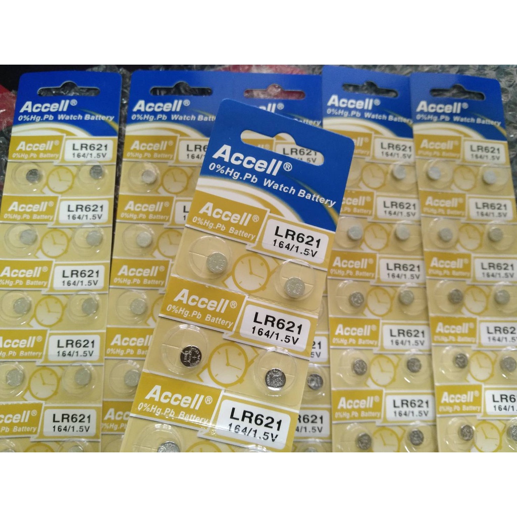 ถ่านนาฬิกา 621 Accell ถูกที่สุด เบอร์ถ่านยอดนิยม ซื้อเยอะราคาส่ง !! ถูก แท้ ชัวร์