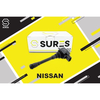 คอยล์ NISSAN MARCH / ALMERA / SYLPHY / JUKE / PULSAR / NAVARA - SURES MADE IN JAPAN - SCN-411 คอยล์หัวเทียน 22448-1KT0A