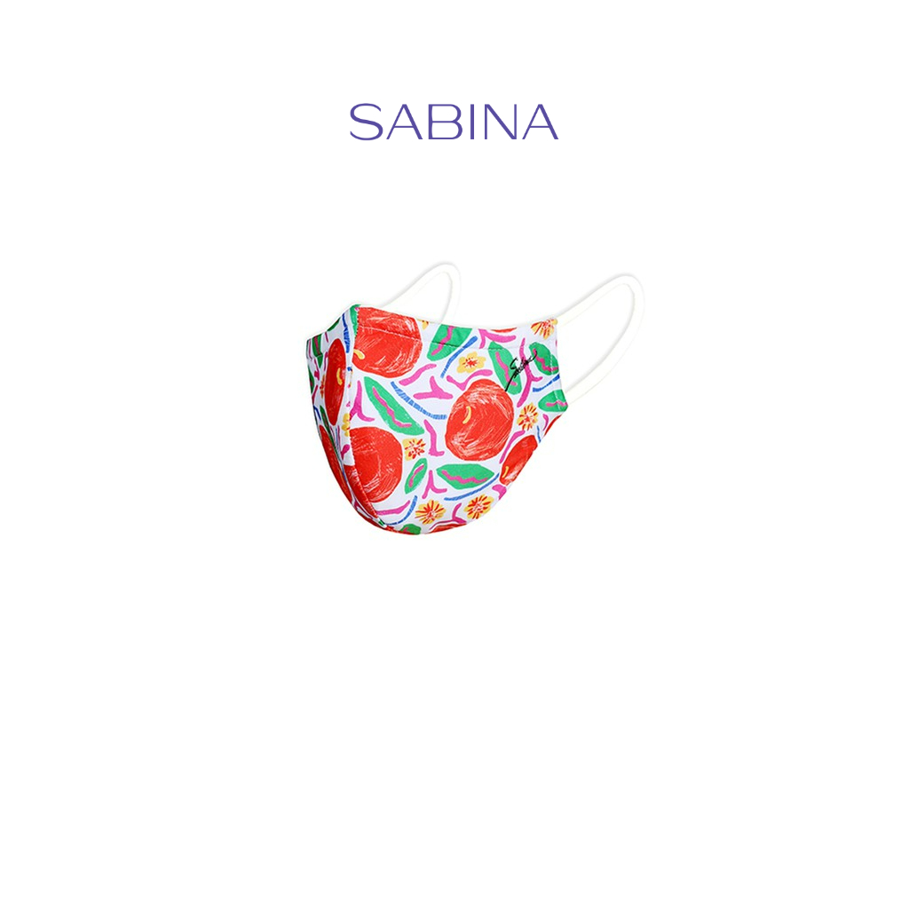 Sabina หน้ากากอนามัย รุ่น Thai Friut Mask รหัส SYR2154OL สีโอรสอ่อน