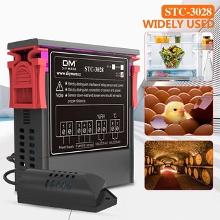 【พร้อมส่งจากไทย/COD】STC-3028 /STC 1000เครื่องควบคุมความชื้นและอุณหภูมิ AC 110-220V DC 12V DC 24V 10A จอแสดงผล LED แบบคู่
