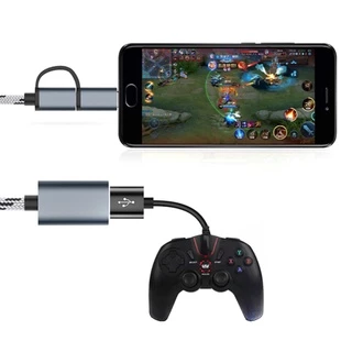 2 in 1 Type-C OTG TO USB 3.0 อินเทอร์เฟซ OTG สายอะแด๊ปเตอร์ Fast ตัวเชื่อมต่อเพื่อส่งผ่าน