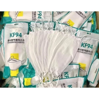 หน้ากาก KF94 แมส 3D แพ็ค 10 ชิ้น หน้ากากอนามัยเกาหลี พร้อมส่ง