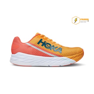 Hoka U Rocket X "Orange" รองเท้าวิ่งผู้ชาย รองเท้าวิ่งมาราธอน รองเท้าวิ่งhoka