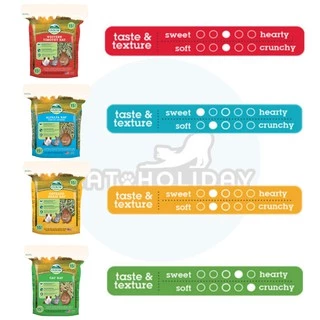 CatHoliday หญ้าแห้ง Oxbow ขนาด 15 OZ สำหรับกระต่าย และสัตว์ฟันแทะ