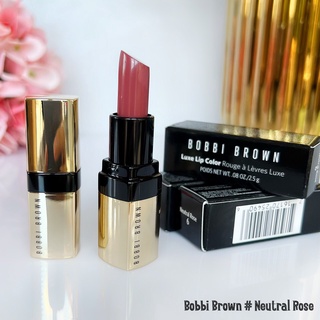 ลิปสติก Bobbi Brown Luxe Lip Color 2.5 g # Neutral Rose