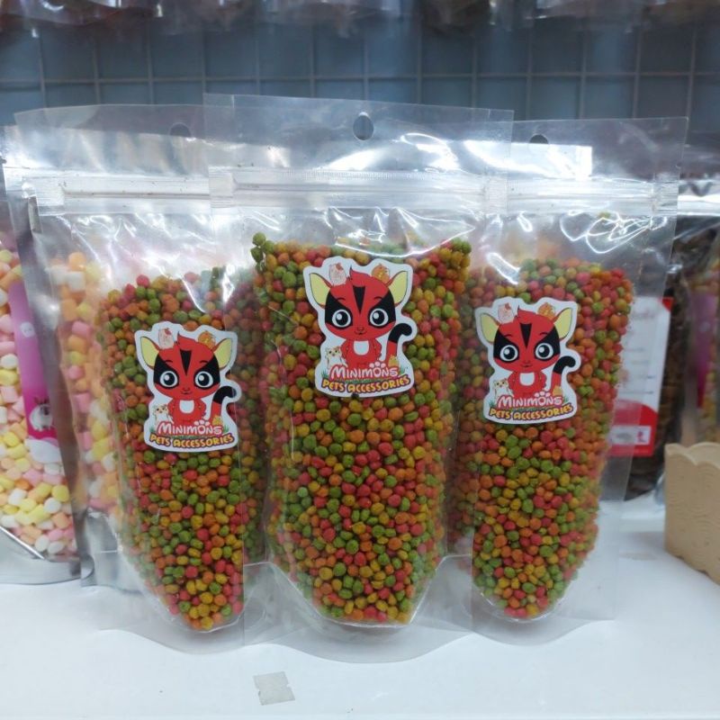 ผลไม้รวมอัดเม็ดสุพรีม อาหารเสริมสำหรับสัตว์ฟันเเทะ