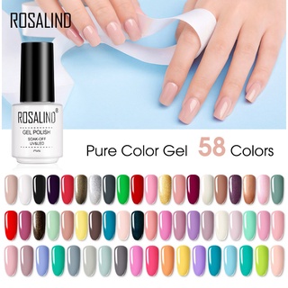 ROSALIND Nail Polish Gel Mini Glass Bottle UV Glue Nail Light Dry