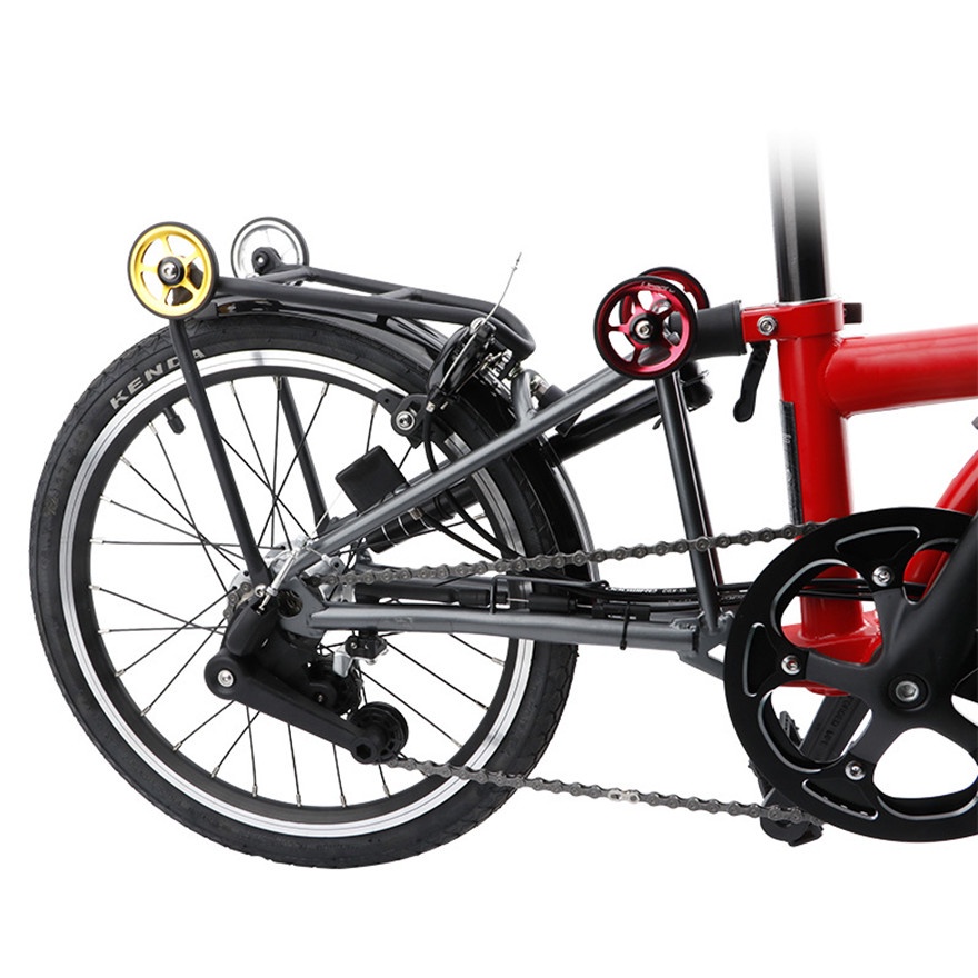Litepro ล้อจักรยาน แบริ่งอลูมิเนียมอัลลอย แบบพกพา สําหรับจักรยานพับได้ Brompton ราคา ถูกที่สุด ดีลบีเคเค แกลเลอรีภาพที่ 3