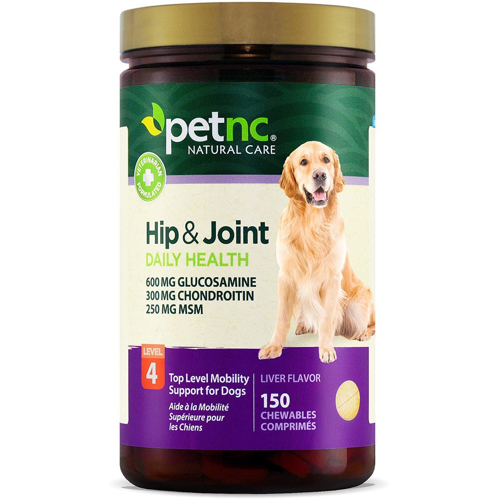 Petnc Hip & Joint Level 4 บำรุงข้อสุนัข เดินขากระเพก ลุกไม่ไหว ข้อเสื่อม รสตับ