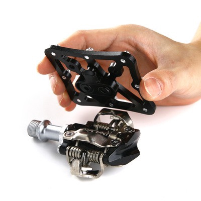 Mountain bike self-locking pedal lock pedal to flat pedal suitable for ...