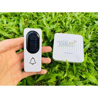 กริ่งโซล่าเซลล์ อเนกประสงค์ สีขาว (Solar Doorbell) โคมไฟพลังแสงอาทิตย์ ไฟโซล่าเซลล์