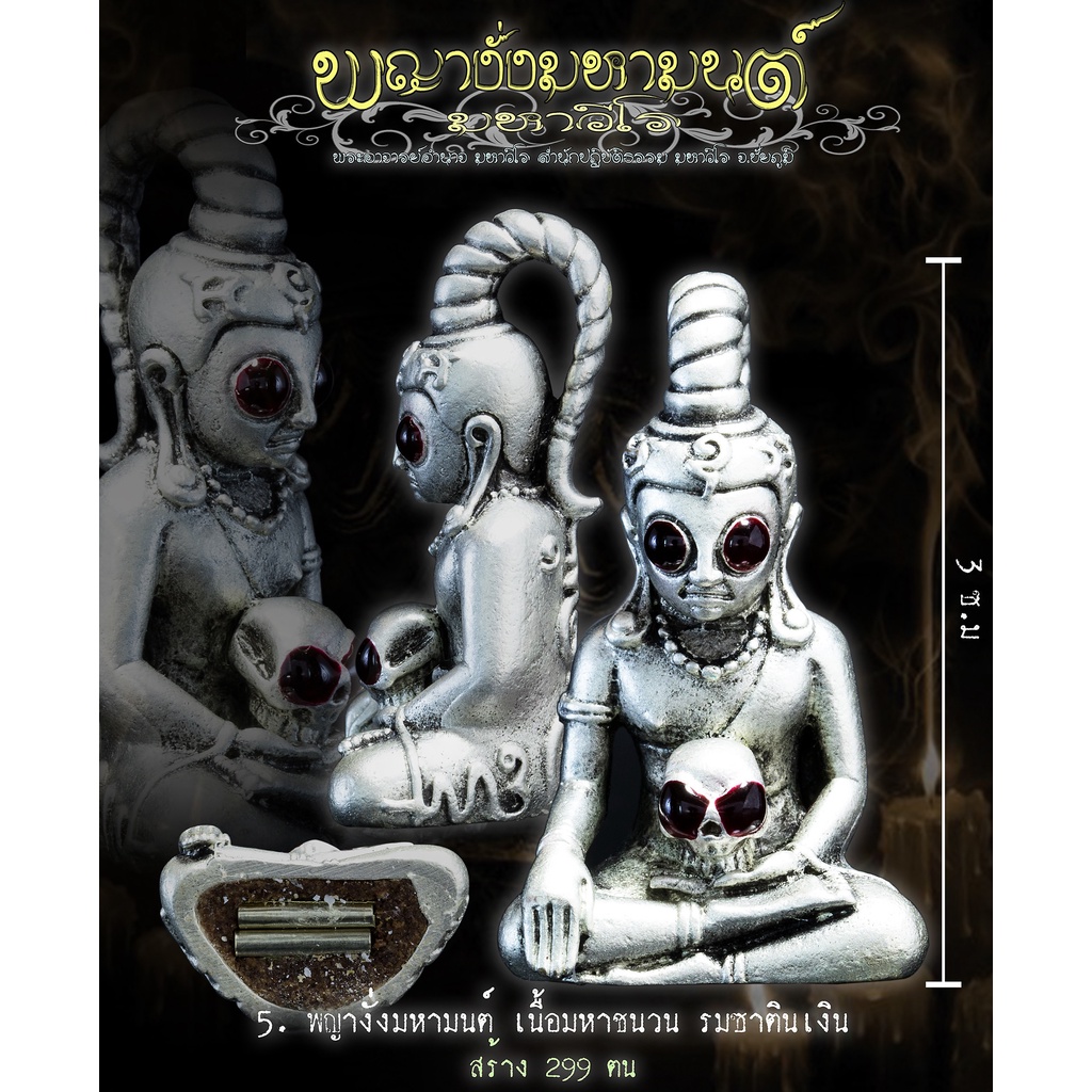 พญางั่งมหามนต์ มหาวีโร พระอาจารย์อำนาจ มหาวีโร - รูปที่ 3