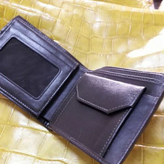 crocodile pocket coin wallet กระเป๋าจระเข้ช่องใส่เหรียญ