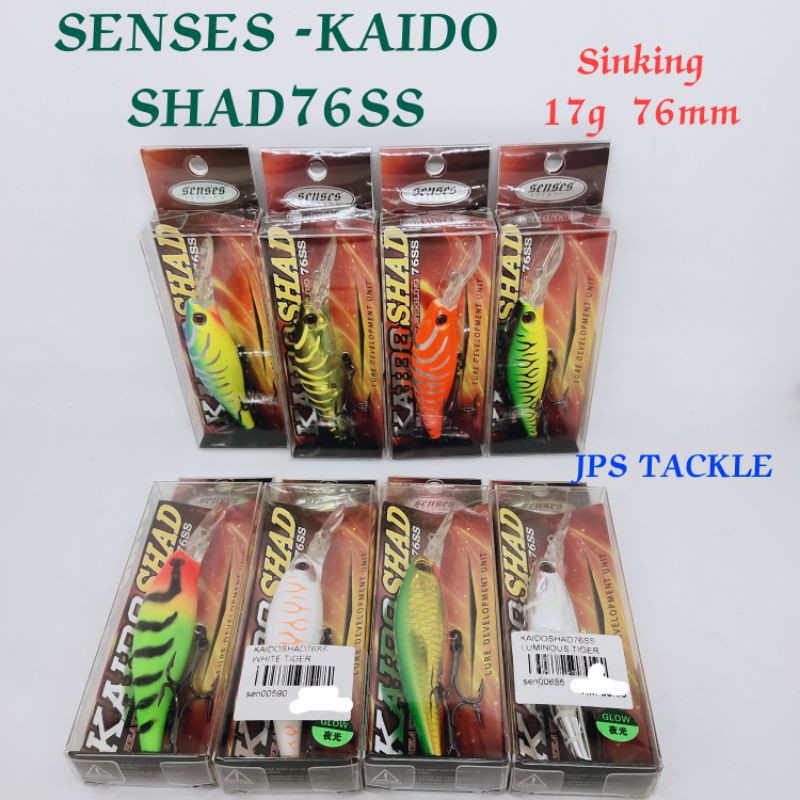 SENSES KAIDO SHAD 76SS 17G 76MM sinking senses 76SS