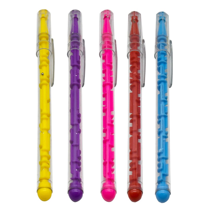 R* 15 ชิ้น Novelty Maze ปากกาลูกลื่น Decompression ปากกาลูกลื่นรีฟิล 0 5 มม.