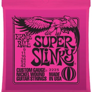 สายกีต้าร์ Ernie Ball Super Slinky เบอร์ 9 รุ่น 2223