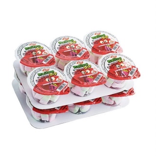 🍓Strawberry Erko Mallow Dip with Jam  ขนมมาร์ชแมลโลว์ เนื้อนุ่ม รูปสตรอเบอร์รี่