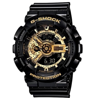 Casio G-shock Limited Edition สายเรซิ่น รุ่น GA-110GB-1ADR - Black/Gold