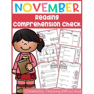 November Reading Comprehension Check