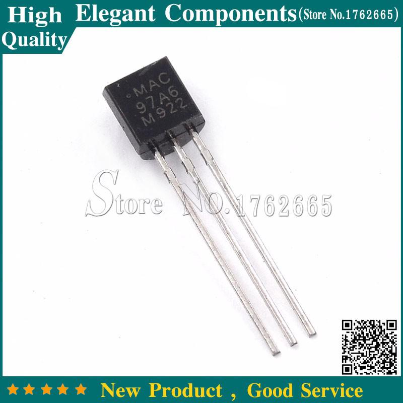 100PCS MAC97A6 97A6 TO92 TO-92 bidirectional thyristor Free Shipping