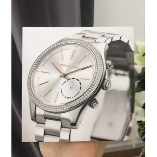 Michael Kors Slim Runway Hybrid Smartwatch 42 mm silver tonn