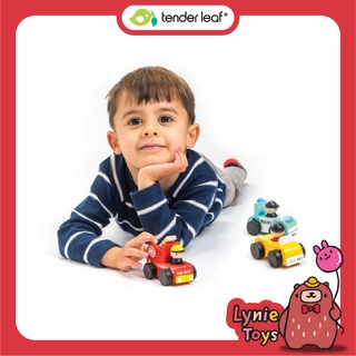 Tender Leaf Toys ของเล่นไม้ รถของเล่น รถเอบีซี ABC Cars