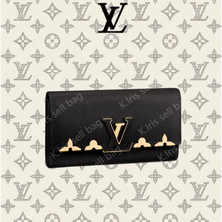 Louis Vuitton/ LV/ CAPUCINES กระเป๋าสตางค์