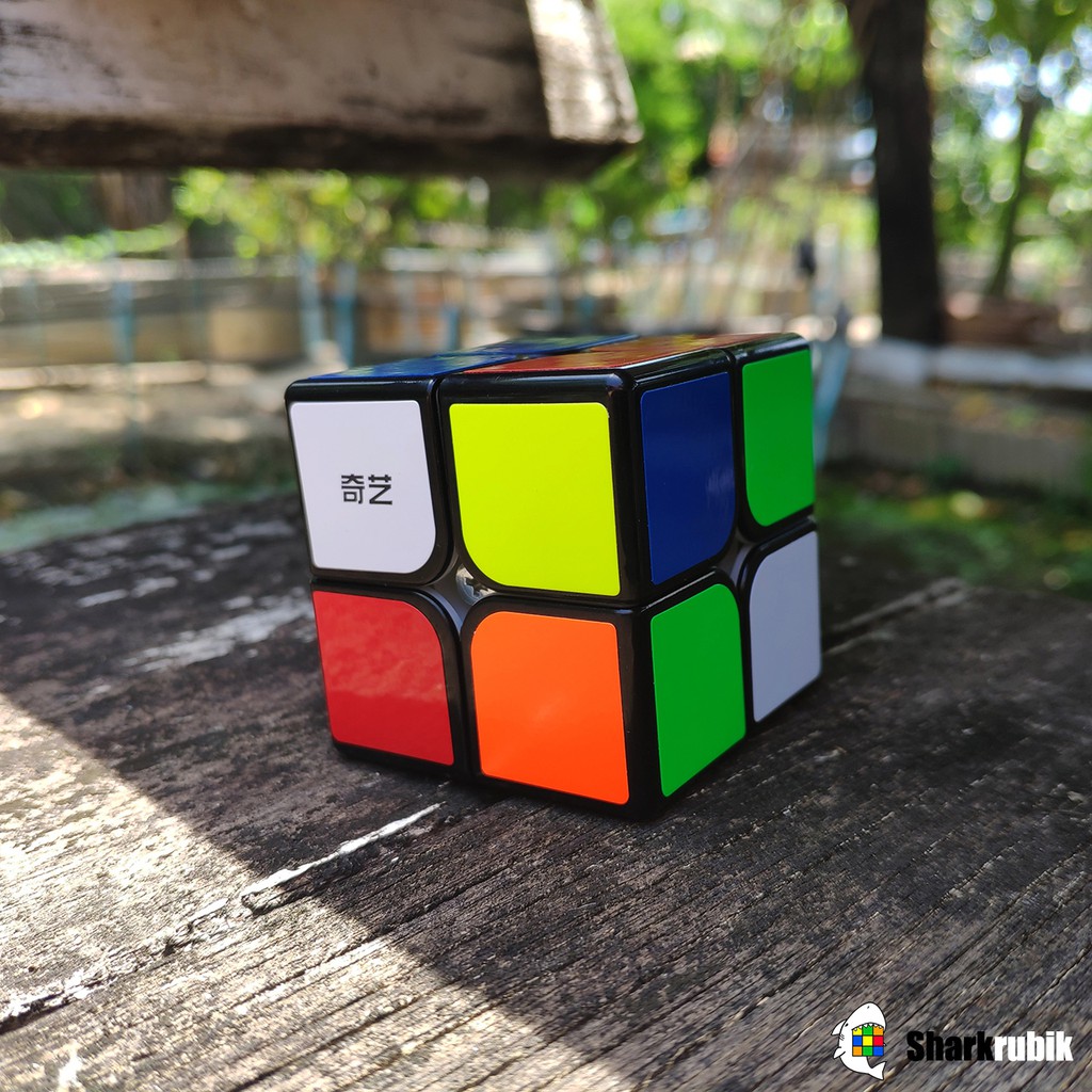 รูบิค 2×2 รูบิค ของแท้ อย่างดี rubik 2×2 rubiks race Qiyi Qidi w 2×2 Black Speed Cube 2x2x2 Magic Cube SharkRubik ราคา ถูกที่สุด ดีลบีเคเค แกลเลอรีภาพที่ 4