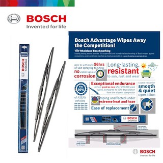 ใบปัดน้ำฝน Bosch รุ่น Advantage แท้ 100%