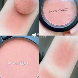 MAC POWDER BLUSH สี Melba🍑 สีนี้ละมุนมากค่ะ บอกเลย ปัดแล้วสวยใสสุดๆ