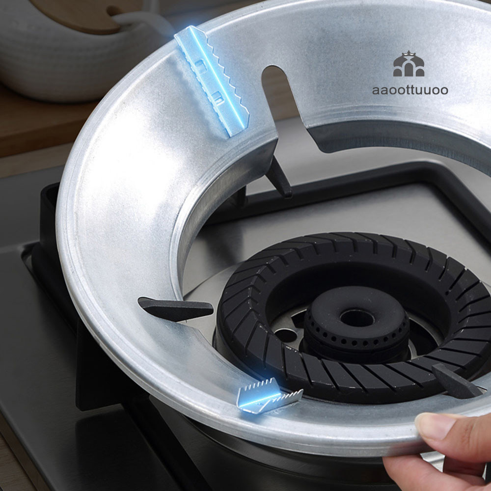 2 pcs 4 pcs Gas Stove Fire Gathering Universal Windshield for Natural